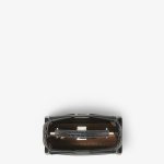 FENDI Peekaboo Mini Black Selleria bag with 1048 hand-sewn topstitches - Image 2